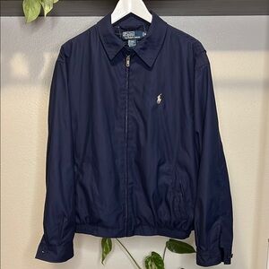Polo by Ralph Lauren Blue Lightweight Windbreaker Jacket
